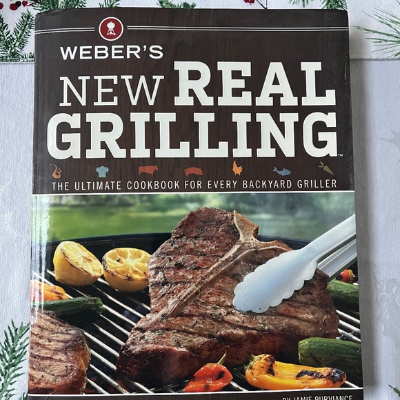 Like New! Weber's 'New Real Grilling' Cookbook - Picture 1 of 2